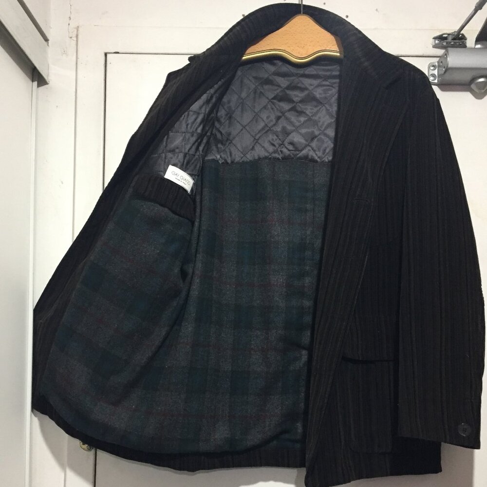 GAY GIANO STRIPED CORDUROY JACKETS SIZE 46